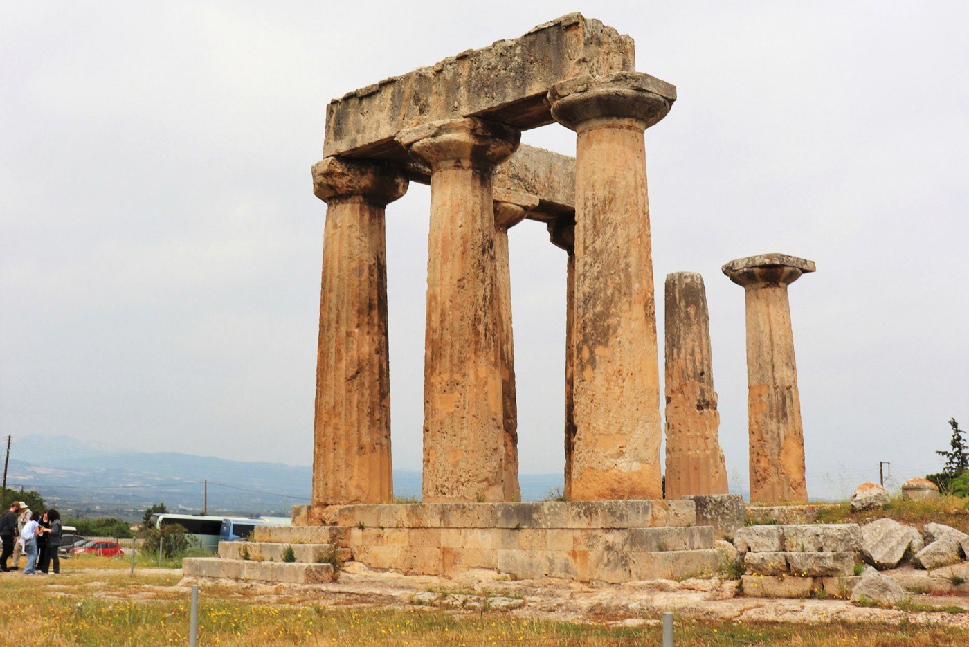 Ruins Of Ancient Corinth Temple