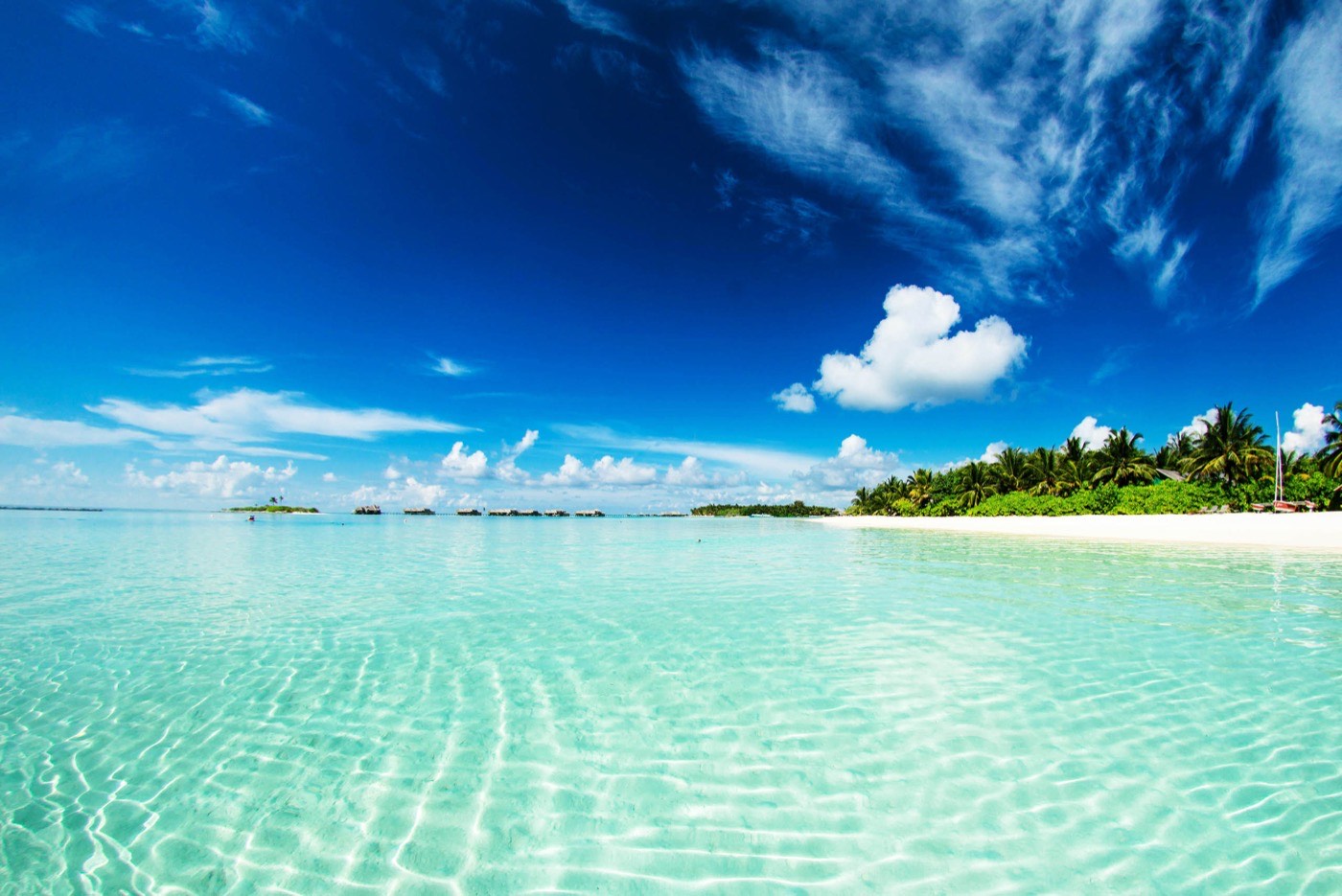 Blue Sea Of Maldives